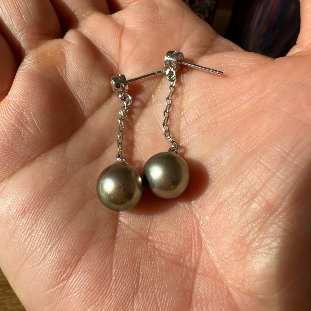 Tahitian Pearl tangle one of the kind